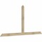 Ekena Millwork Portland Rough Sawn Timber Gable Bracket, Douglas Fir, 96"W x 48"H x 2"D x 4"F, 12/12 Pitch GBW096X48X0204POR00RDF - alternate 5